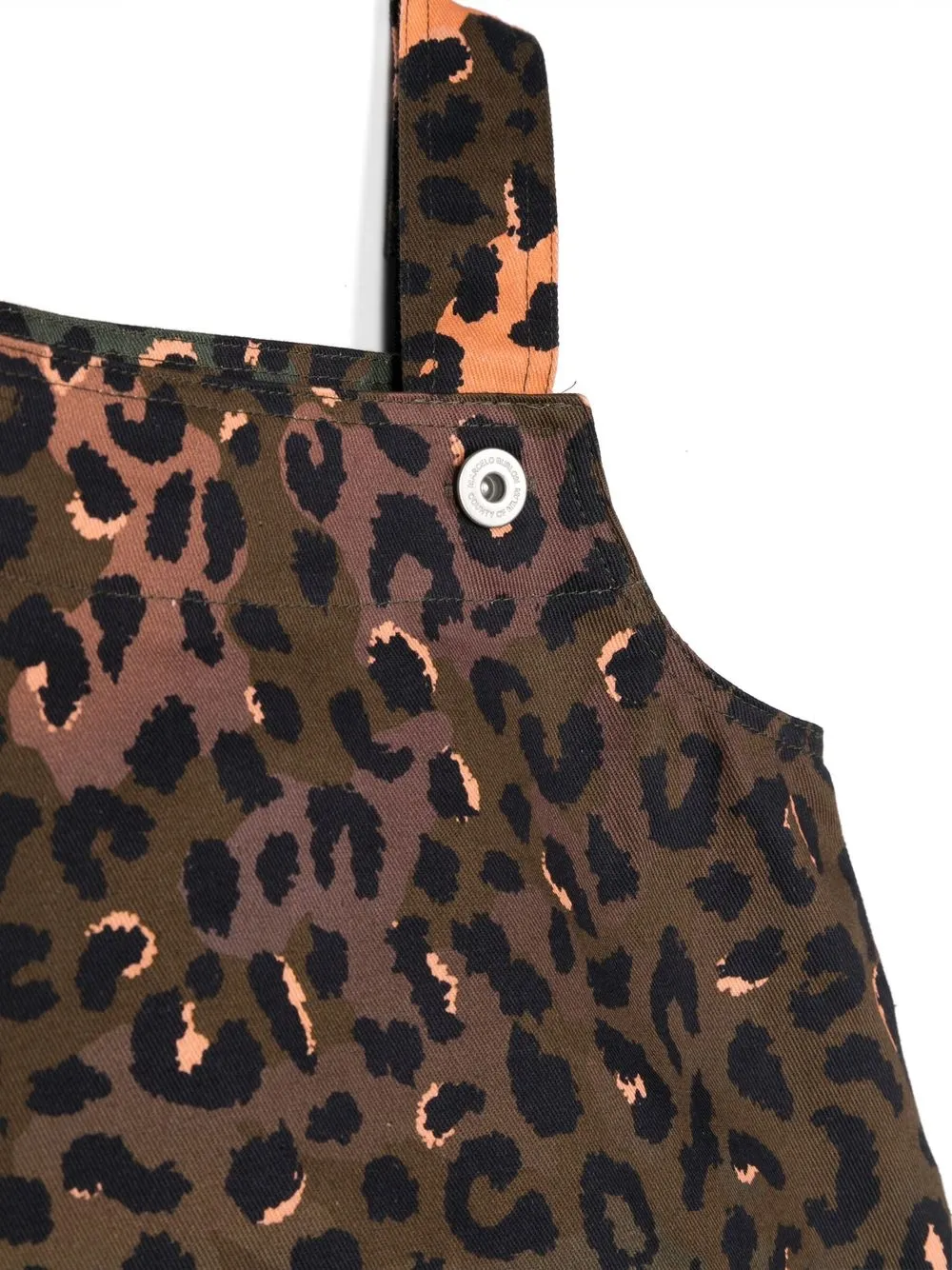 Marcelo Burlon County Of Milan Animal-print Sleeveless Top In 褐色