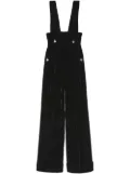 Gucci sleeveless velvet jumpsuit - Black