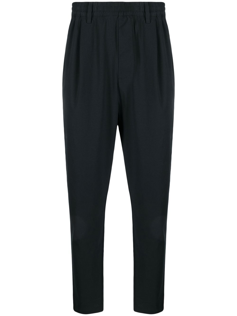 Shop J. Lindeberg Harris Tapered-leg Trousers In Black