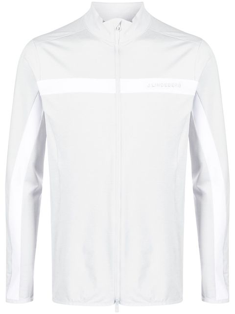 J Lindeberg Jarvis embroidered-logo jacket 
