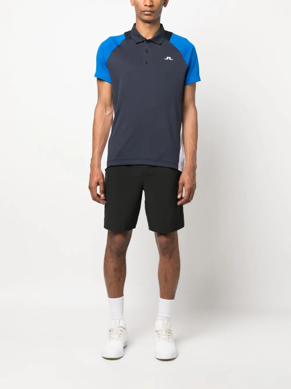 J Lindeberg Poloshirt met korte mouwen - Blauw