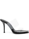Alexander McQueen 100mm double-strap sandals - Black