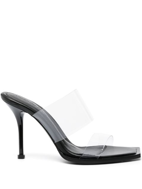 Alexander McQueen 100mm double-strap mules Women