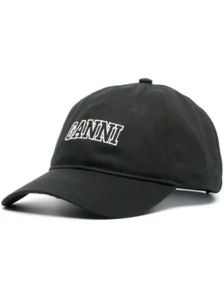 【関税込み】Emb Cap - Ganni - Cotton - Black 19455668_50189829_322.jpg