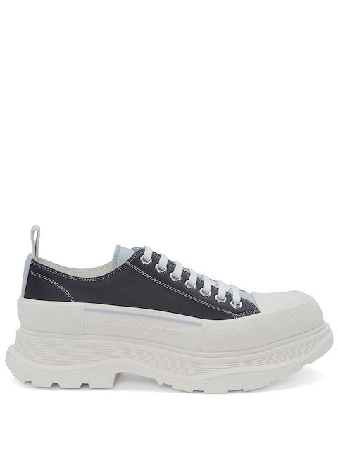 Alexander McQueen Tread slick lace-up sneakers