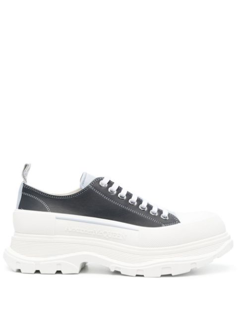 Alexander McQueen Tread slick lace-up sneakers Men