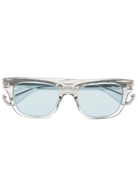 Garrett Leight transparent-frame tinted sunglasses