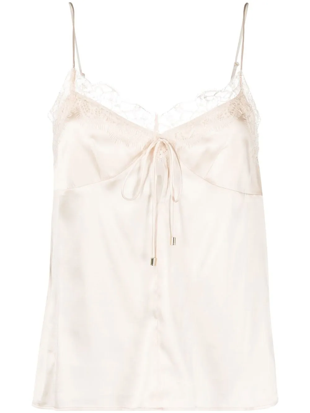 

PINKO Tremante lace-trim camisole