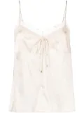 PINKO Tremante lace-trim camisole