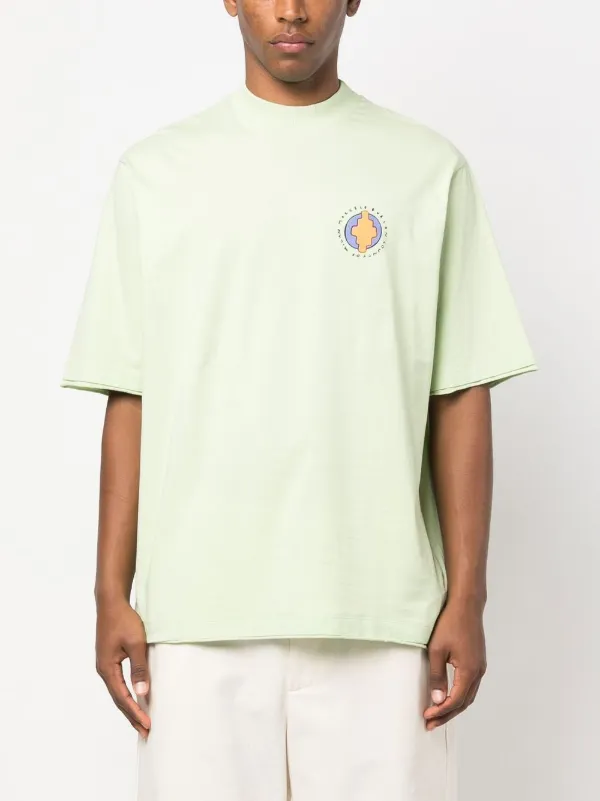 Marcelo Burlon County Of Milan Sunset Bird Organic Cotton T