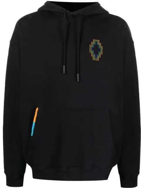 Marcelo Burlon County of Milan Cross-embroidered drawstring hood
