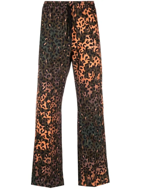 Marcelo Burlon County of Milan Animalier leopard-print trousers