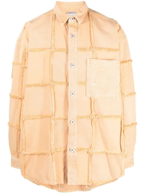 Marcelo Burlon County of Milan inside-out overshirt