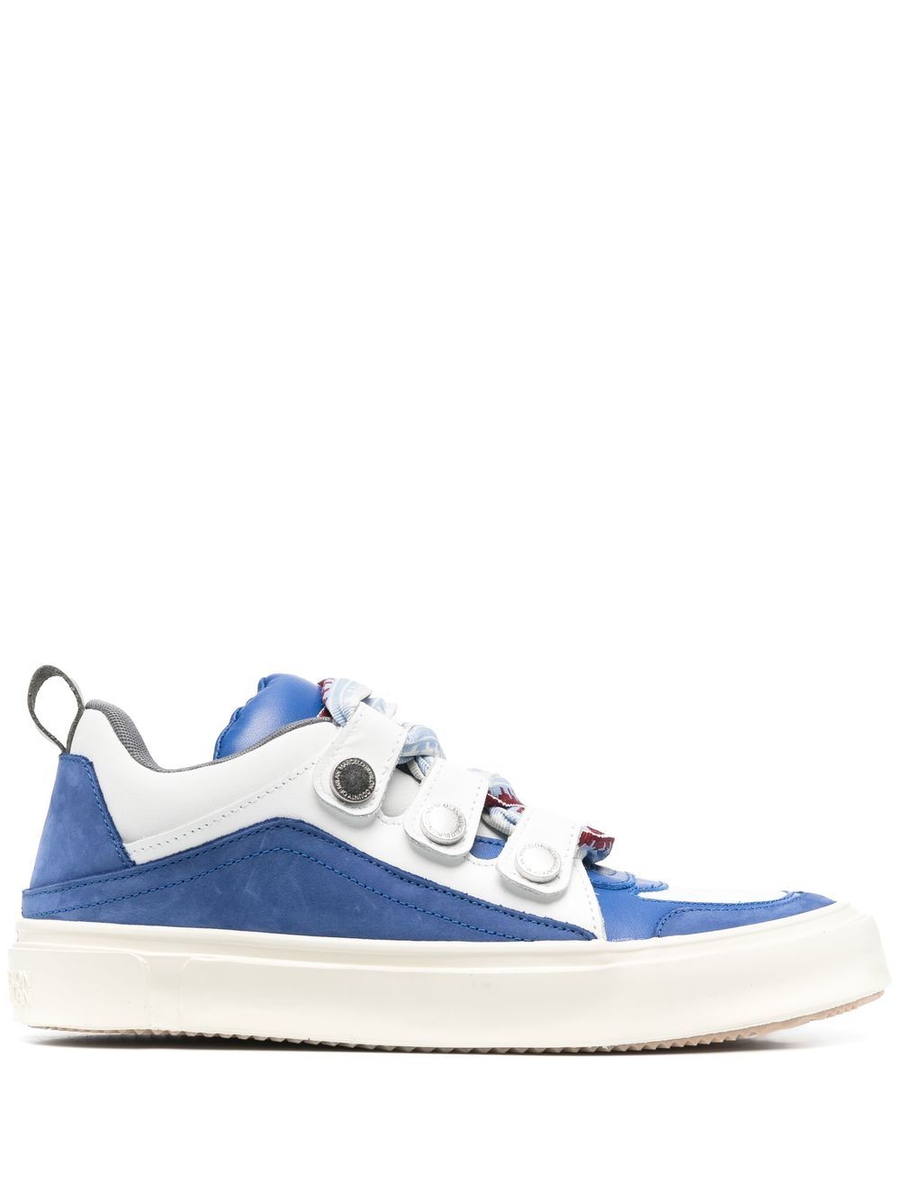 Shop Marcelo Burlon County Of Milan Ticinella Low-top Sneakers In Blau