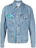 Marcelo Burlon County of Milan Mix&Match denim jacket - Blue