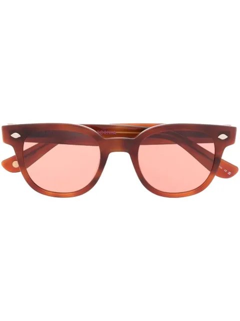 Garrett Leight Canter tortoiseshell-effect sunglasses