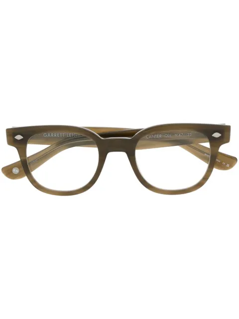Garrett Leight Canter square-frame glasses