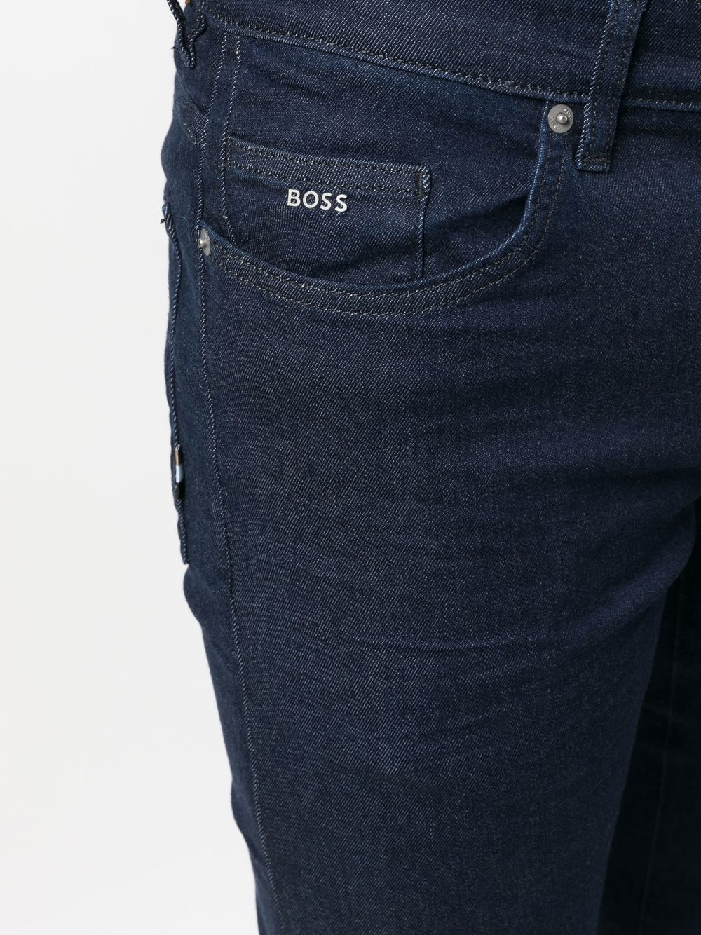Shop Hugo Boss Denim Skinny Jeans In Blue