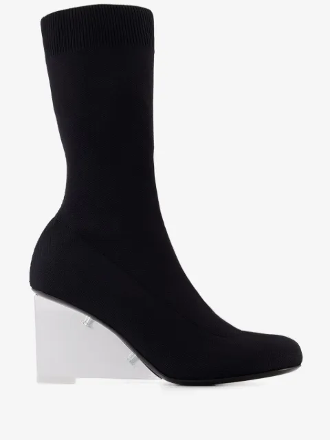 Alexander McQueen Shard 115mm wedge boots