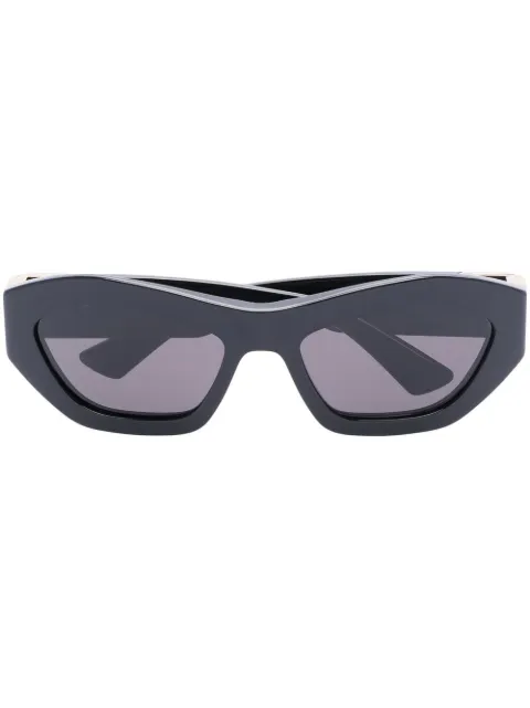 Bottega Veneta Eyewear cat-eye triangle-logo sunglasses
