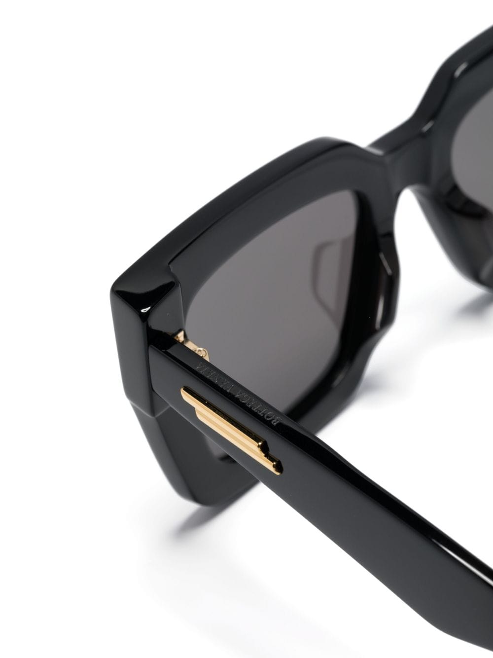 Bottega Veneta Square-Frame Logo Sunglasses