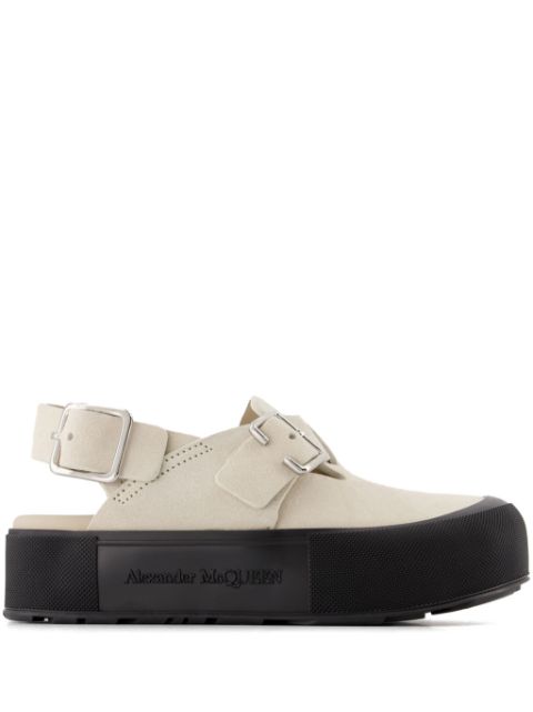 Alexander McQueen side buckle-fastening detail sandals Men