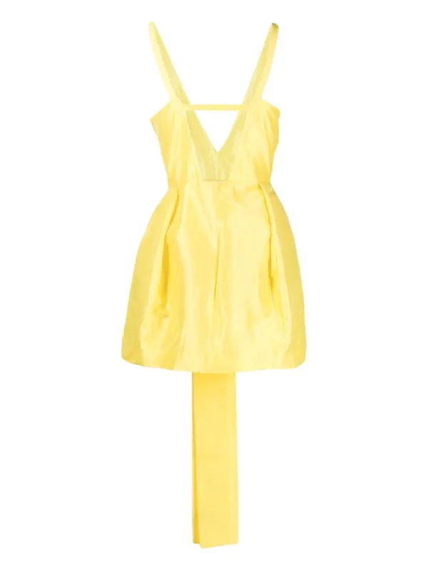 Mini 2024 yellow dress