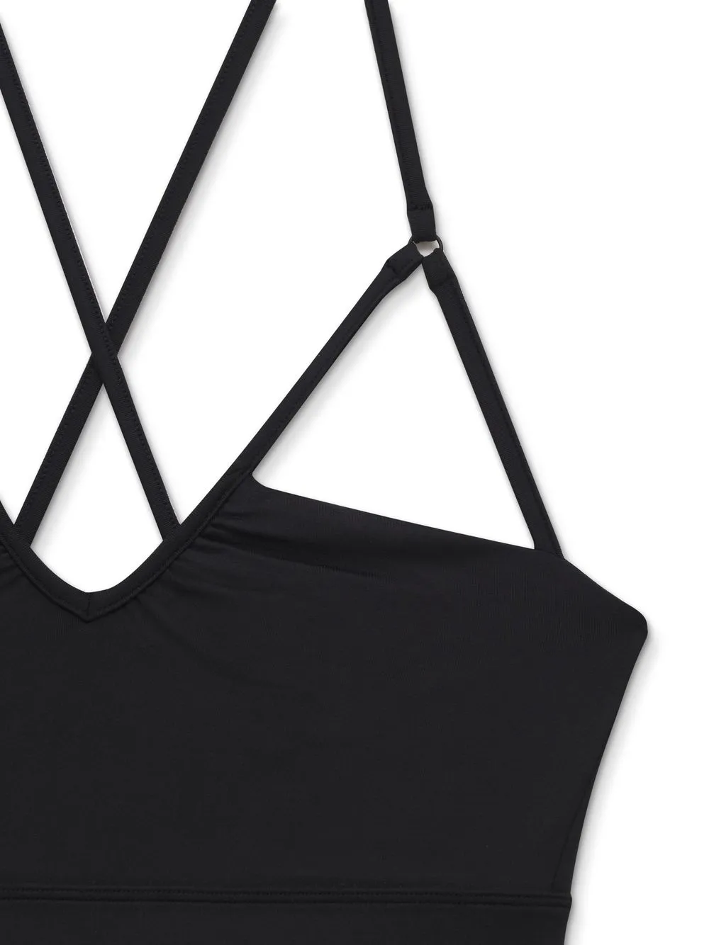 Shop Anine Bing Avril Sports Bra In Black