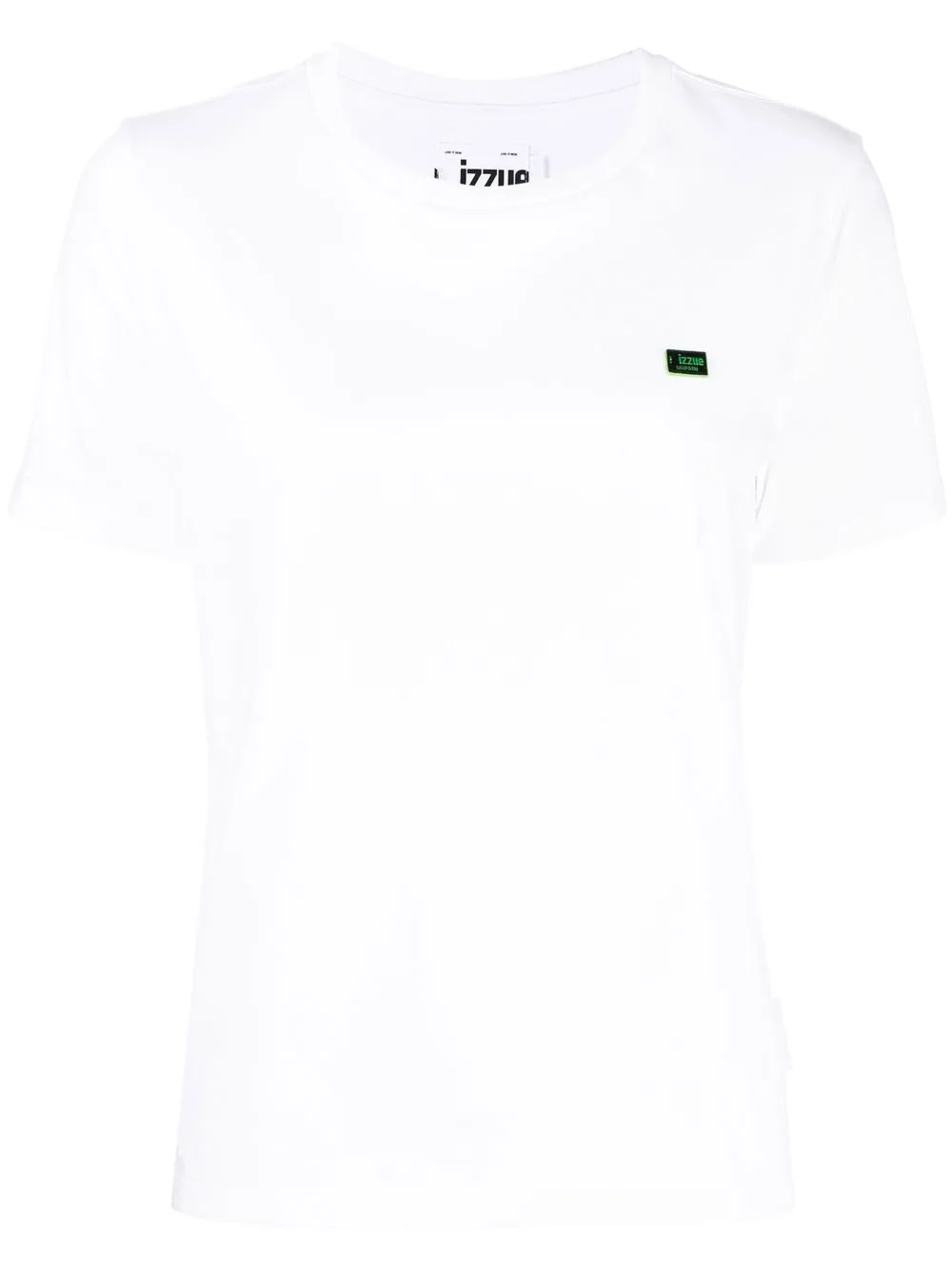 Izzue Live It Real Cotton T-shirt In White