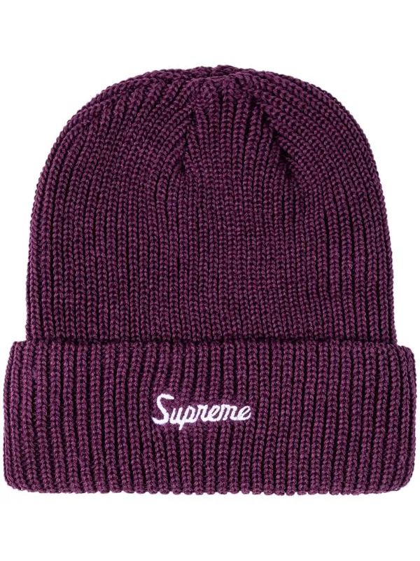 Supreme beanie purple on sale