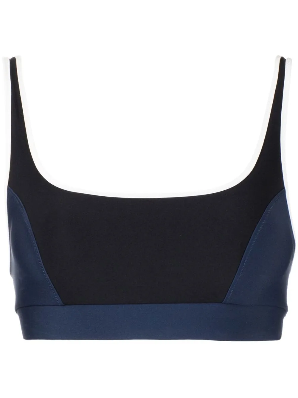 

The Upside cropped Brooklyn bra - Blue