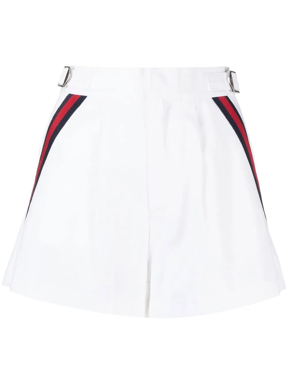 

The Upside Love Valentina side-stripe shorts - White