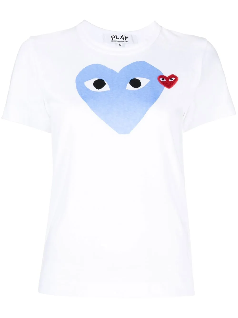 

Comme Des Garçons Play playera con corazón estampado - Blanco