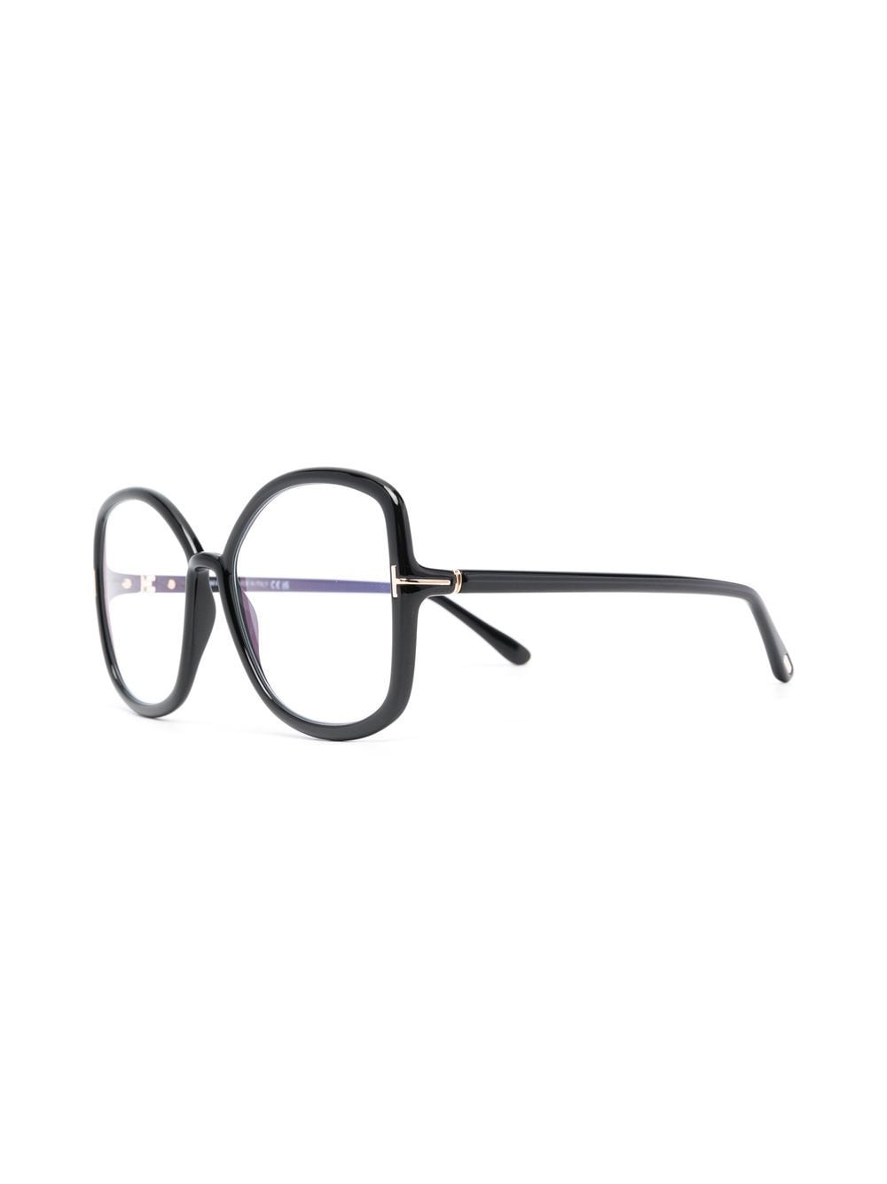 TOM FORD Eyewear FT5845B bril met oversized montuur - Zwart