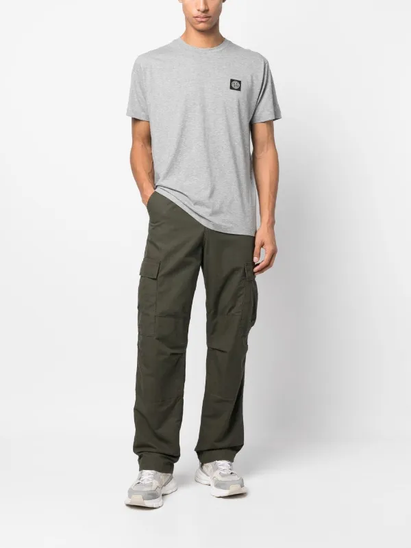 Stone Island ロゴ Tシャツ | グレー | FARFETCH JP Stone Island ロゴ Tシャツ | グレー | FARFETCH JP