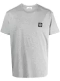 Stone Island logo-patch short-sleeve T-shirt - Grey