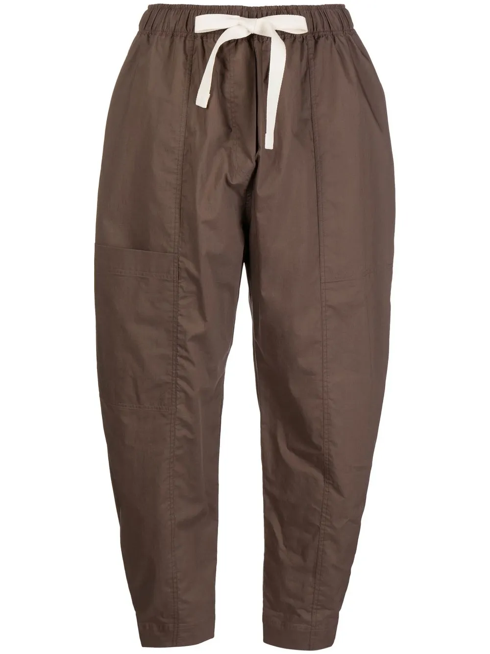 

Lee Mathews drawstring-waist trousers - Brown