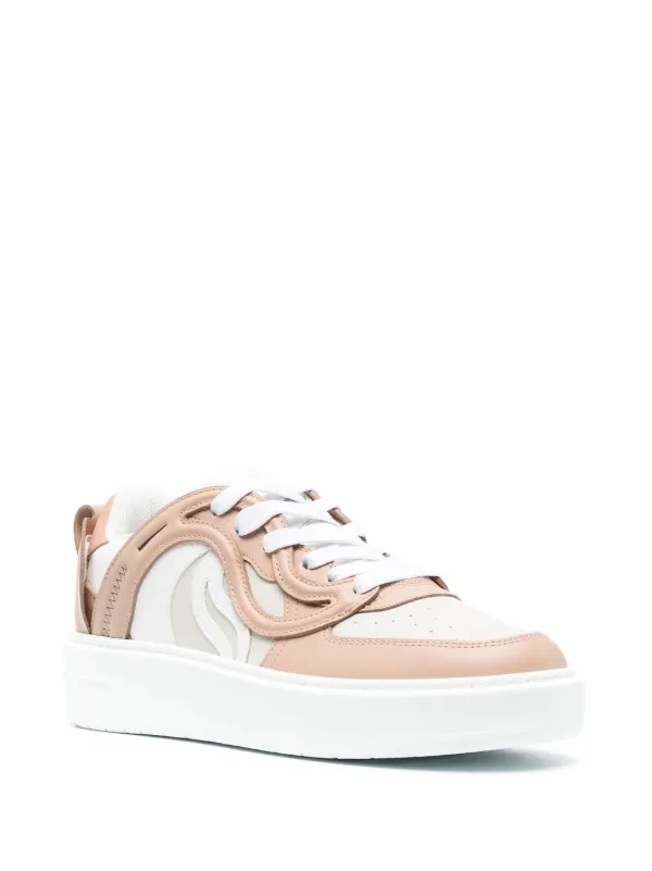 Stella McCartney ◆ S-Wave 1 スニーカー Stella McCartney S-Wave 1 Trainer Rood collectie - Sneakerstad