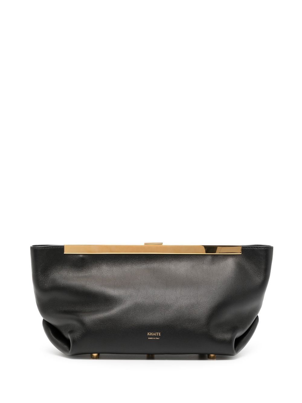 

KHAITE Aimee envelope clutch bag - Black