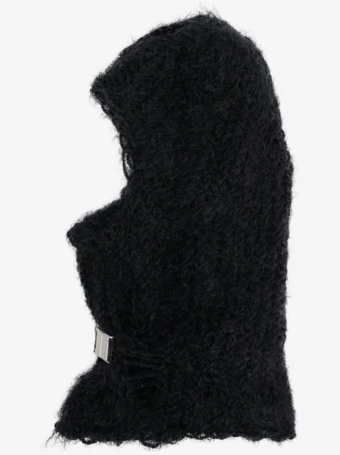 HELIOT EMIL brushed mohair balaclava