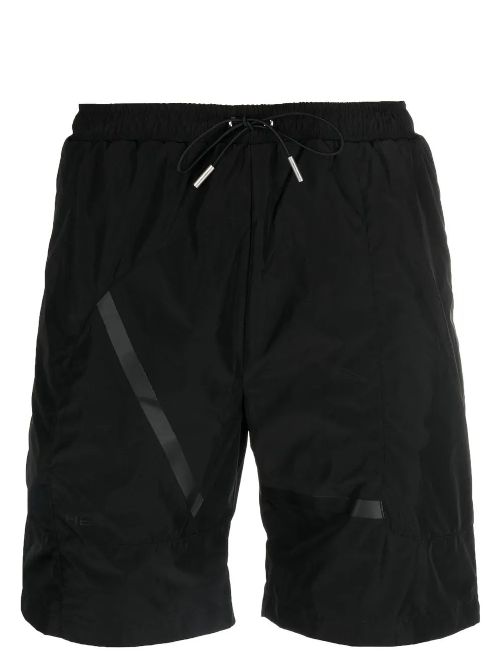 

HELIOT EMIL tap-detailing shorts - Black