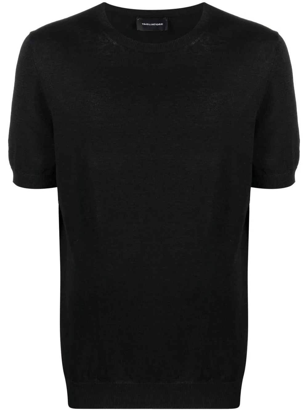 

Tagliatore playera con cuello redondo - Negro