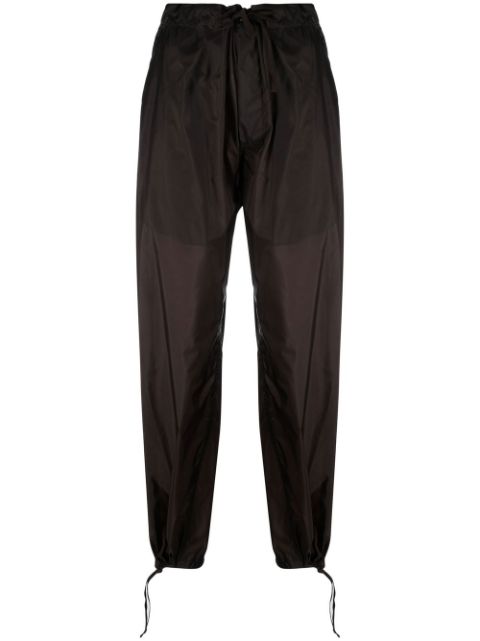 Maison Margiela drawstring-fastening tapered trousers Women