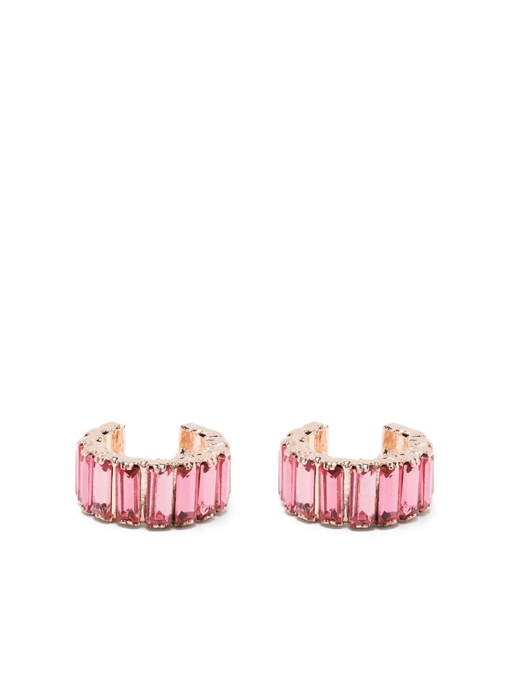 

Magda Butrym crystal ear cuffs - Gold