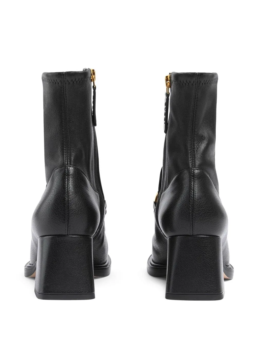 Shop Gucci Horsebit-detail 55mm Boots In Black