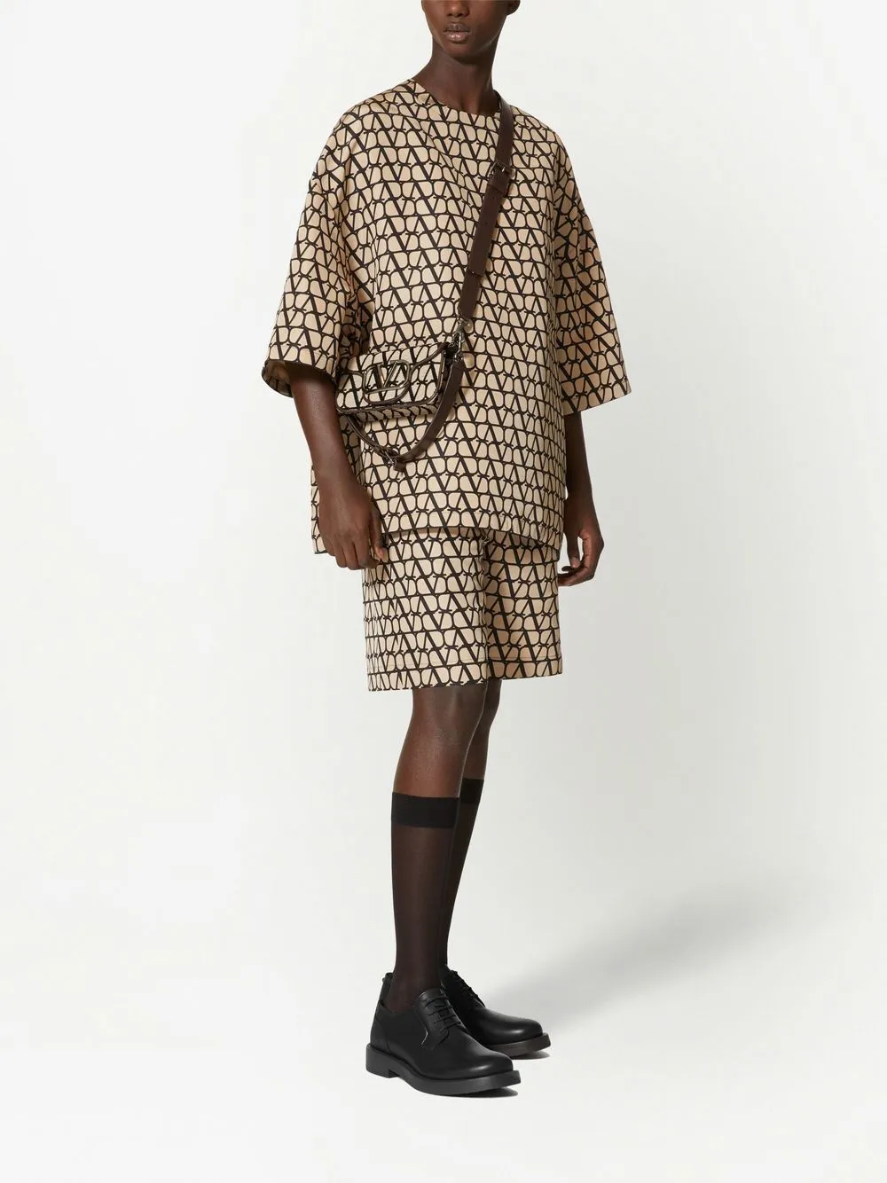 Image 2 of Valentino Garavani トワル イコノグラフ シルクシャツ