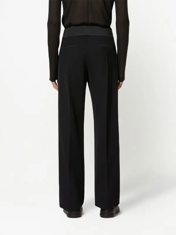 人気商品ランキング Garavani Valentino ストレートパンツ JP FARFETCH | ブラック | パンツ