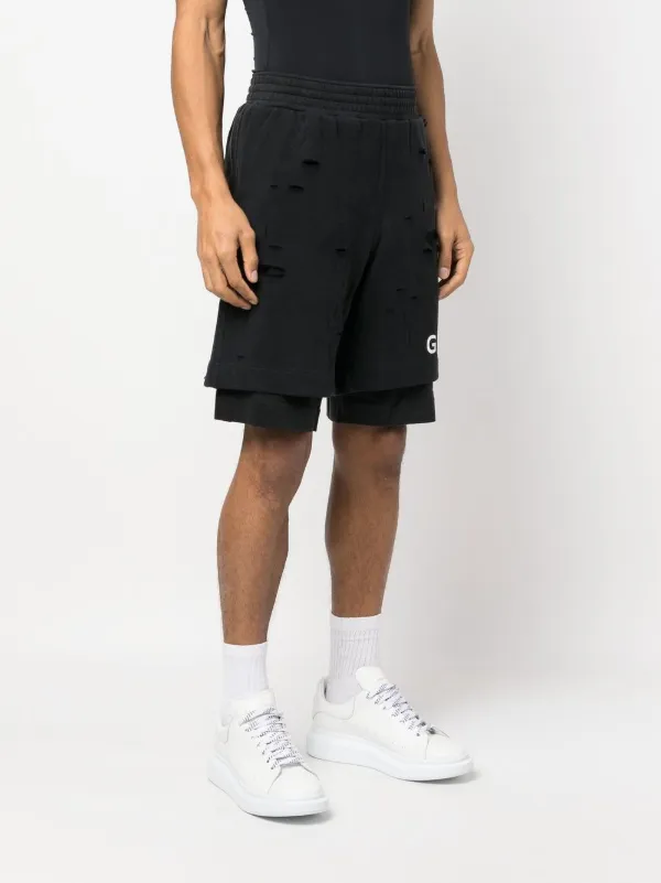Givenchy logo-print Track Shorts | Black | FARFETCH