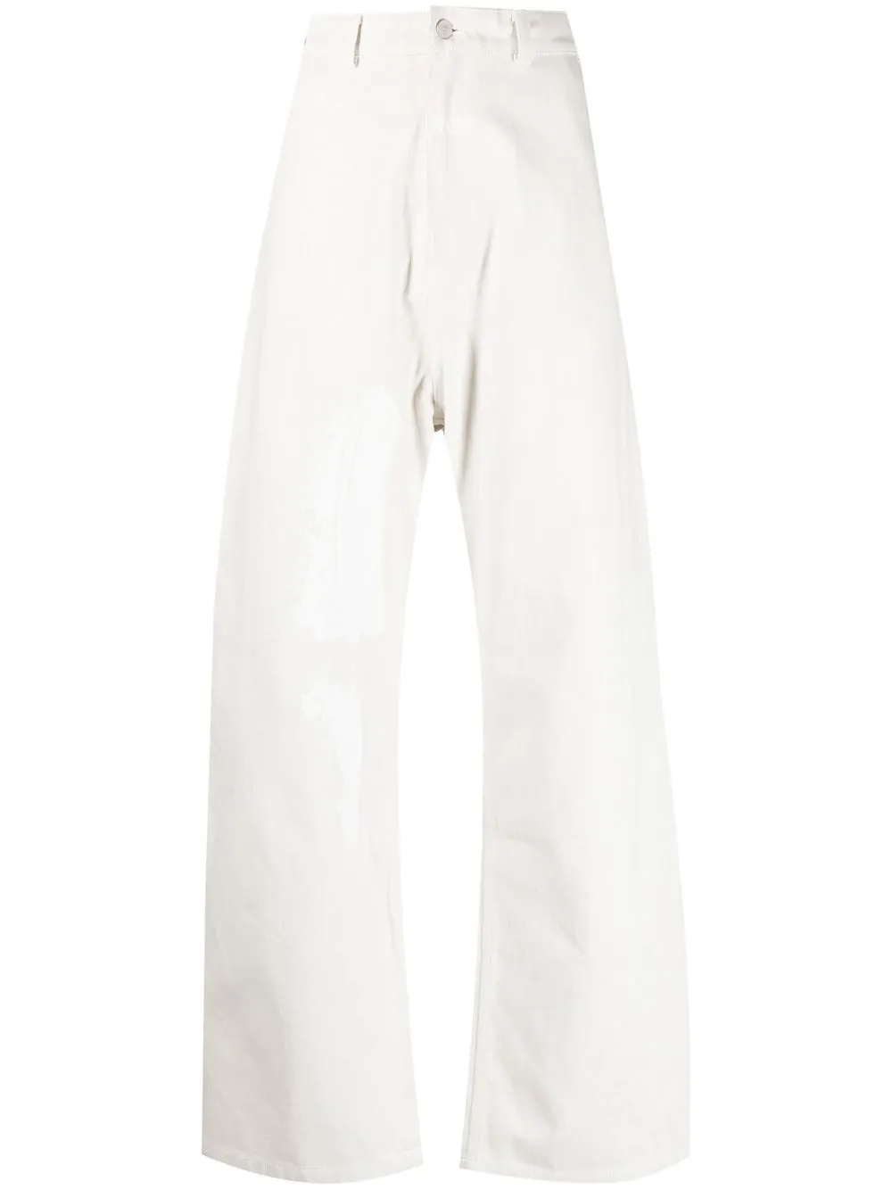 

TTSWTRS oversize wide-leg trousers - Neutrals