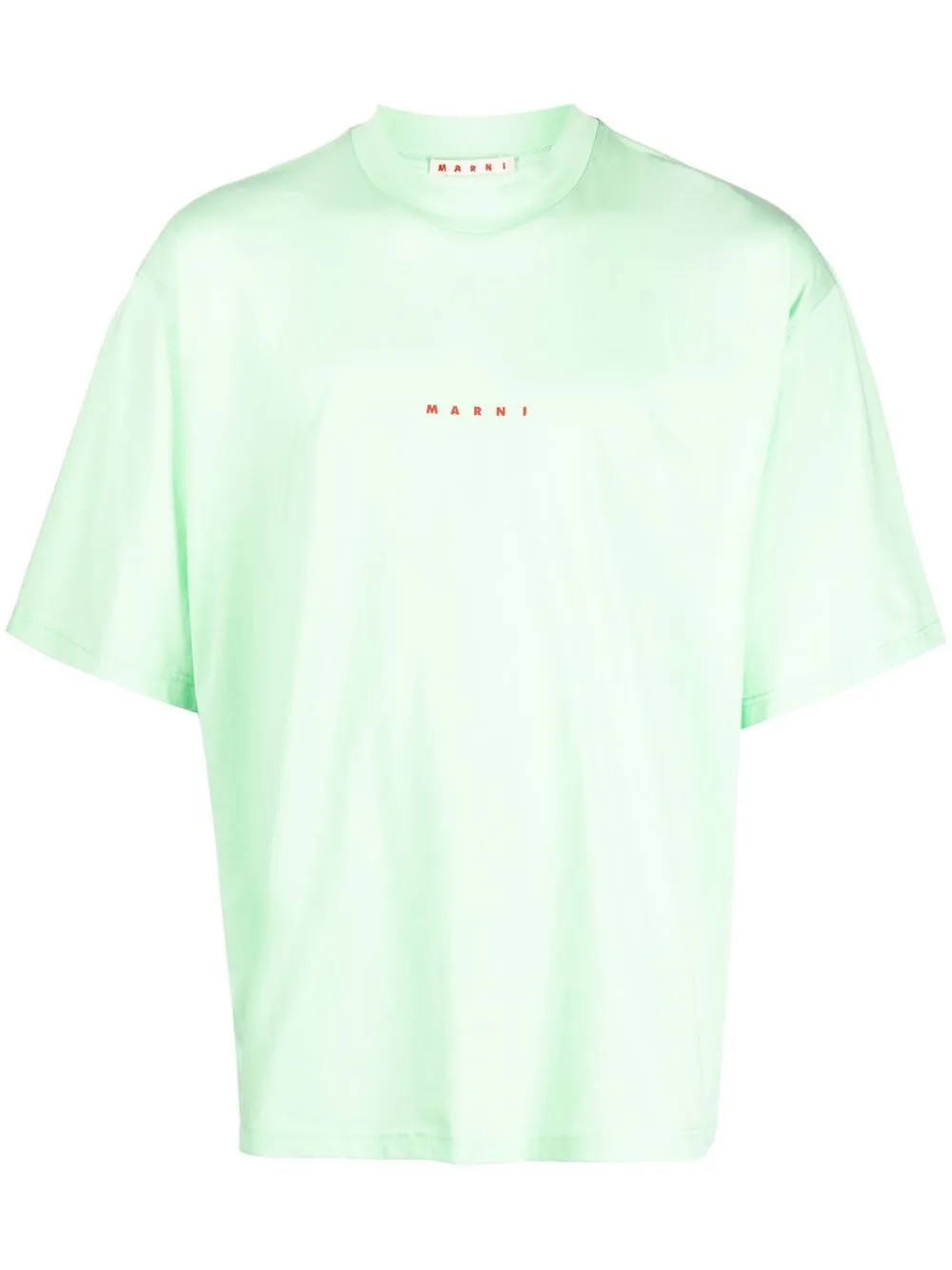 

Marni logo-print cotton T-shirt - Green